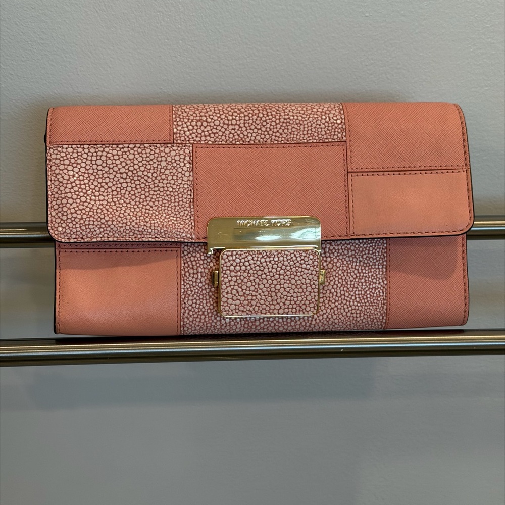 Michael Kors Patchwork Pink crossbody